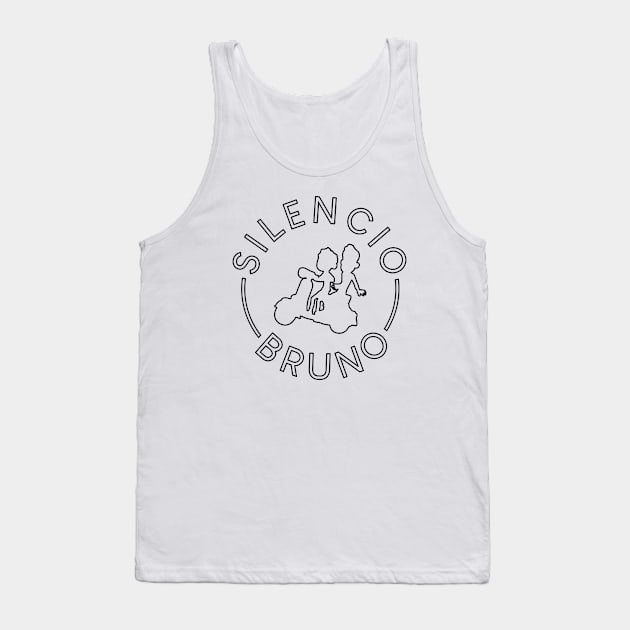 Silencio Bruno (Dark) Tank Top by splode